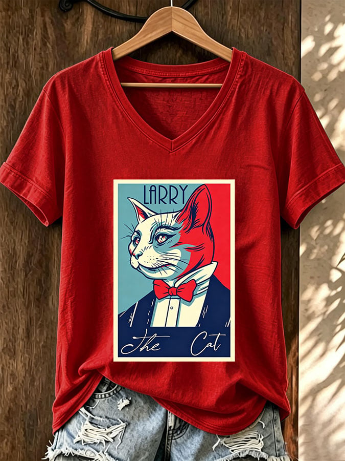 Women's Casual Print Short-Sleeve T-Shirt