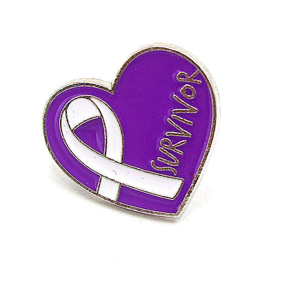 Milk Day Jewelry Love Ribbon Alloy Drip Oil Brooch