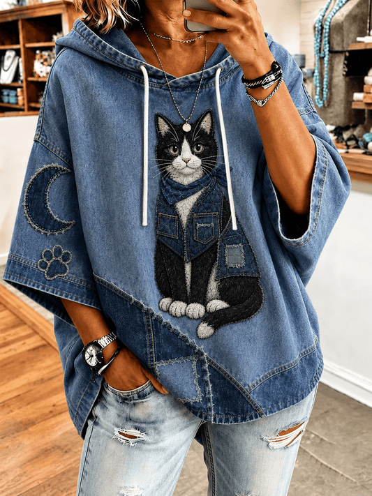 Women's Casual Animal Print Hoodie