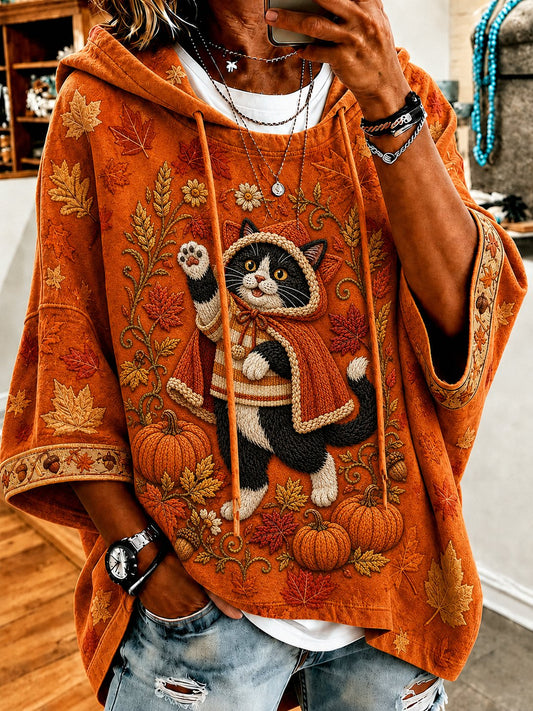 Women's Fall Animal Print Sweatshirt