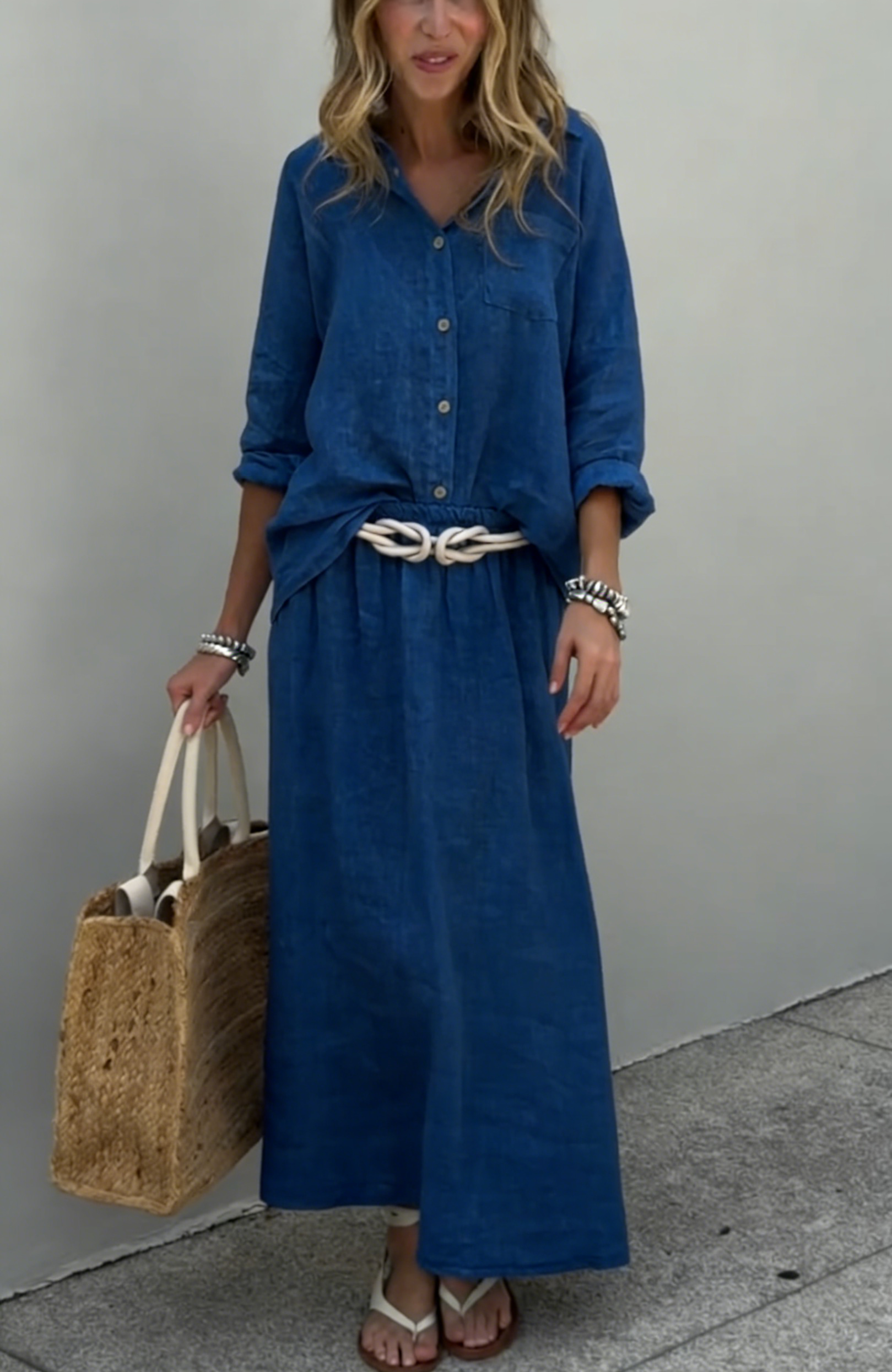 🌼 Effortless Linen Co-ord Set