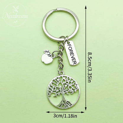 Pink Ribbon Breast Keychain