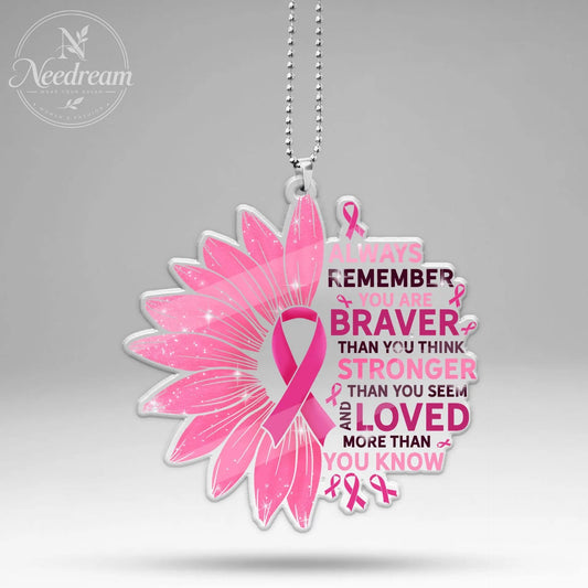 AIDS Promotion Commemorative Badge Pink Pendant