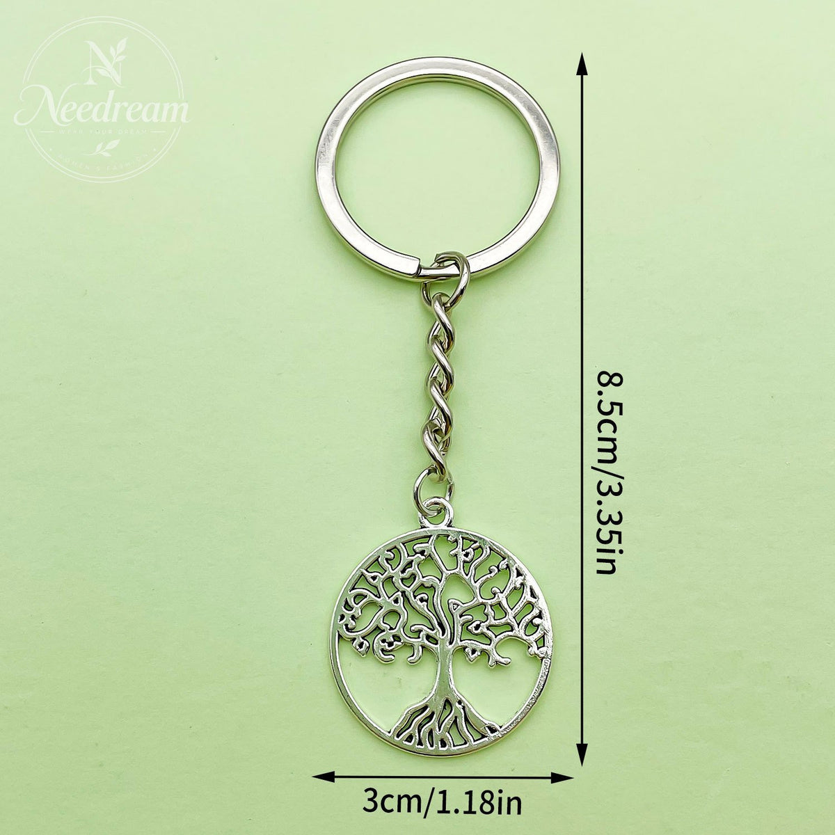 Pink Ribbon Breast Keychain