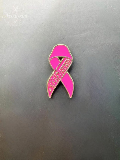 Breast Prevention And Treatment Badge, Promotional Logo, Care Brooch