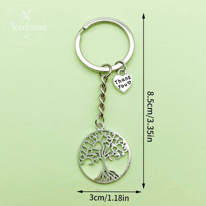 Pink Ribbon Breast Keychain