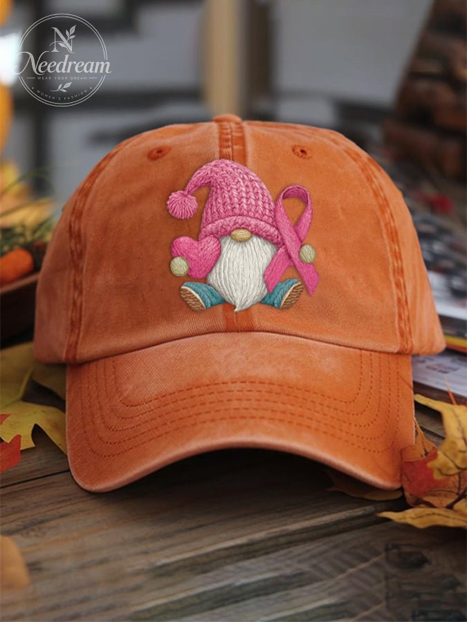 Breast Cancer Awareness Print Baseball Cap