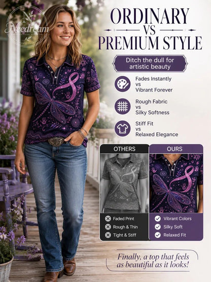 Women's Breast Cancer Awareness T-Shirt – Everyday Comfort & Style