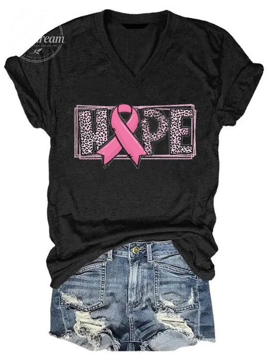 Women's Pink Breast Cancer Awareness Shirt T-Shirt