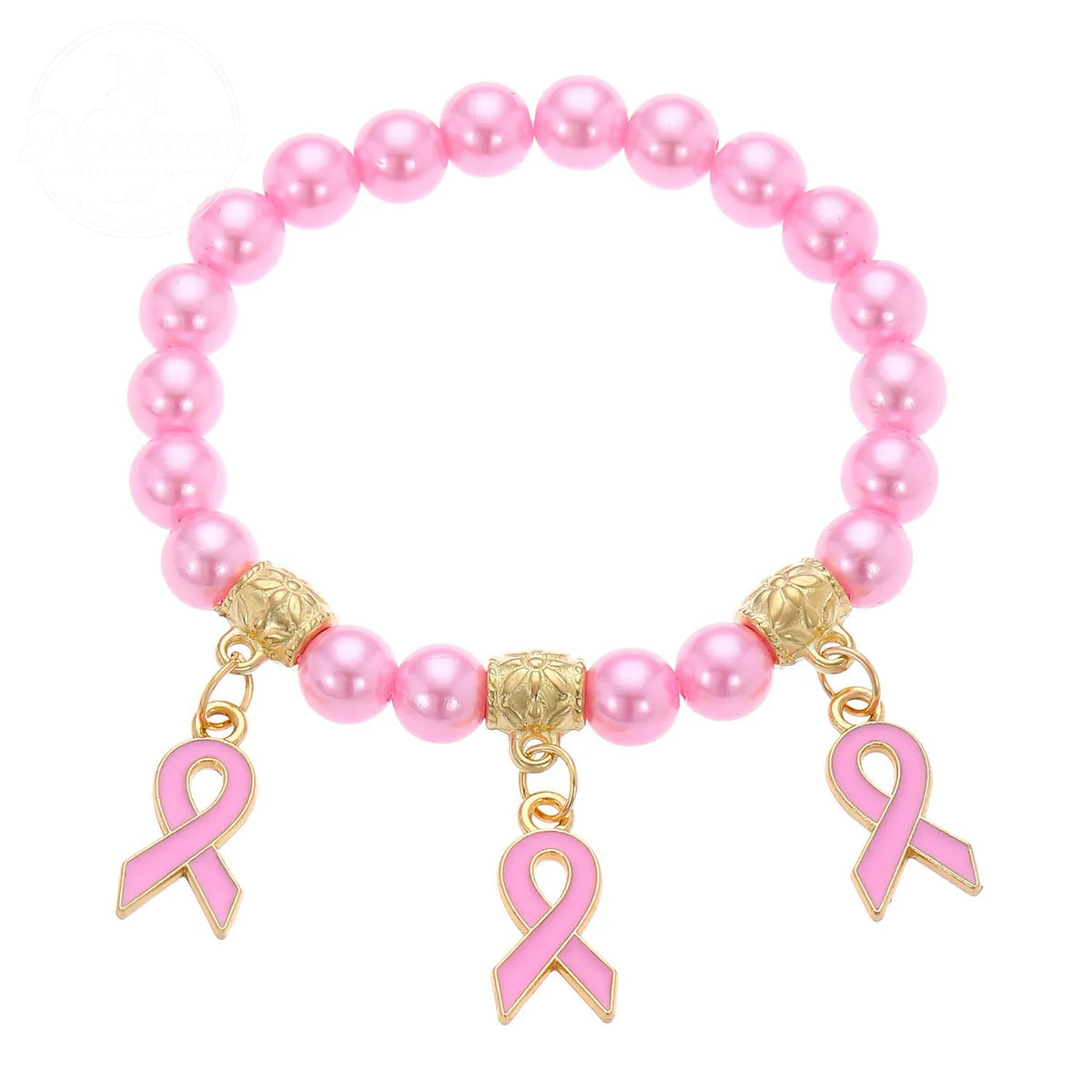 AIDS Breast Prevention Badge Necklace
