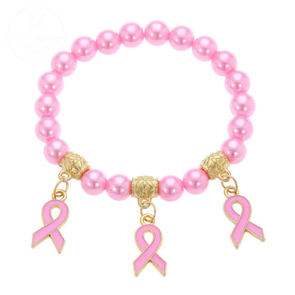 AIDS Breast Prevention Badge Necklace