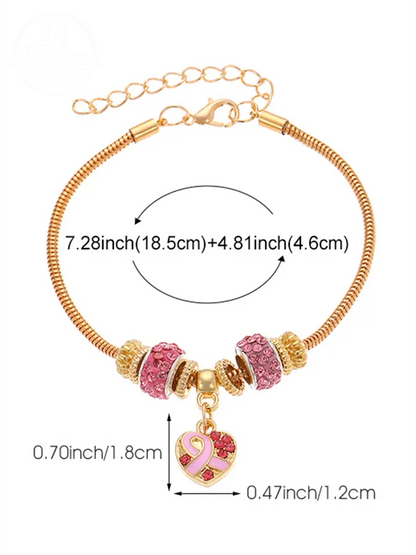 Breast Cancer Awareness Bracelet
