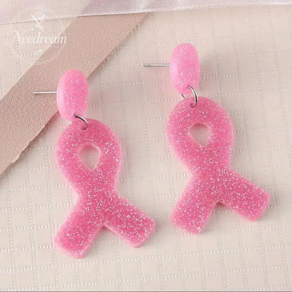 Caring For HIV Red Ribbon Earrings
