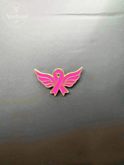 Breast Prevention And Treatment Badge, Promotional Logo, Care Brooch