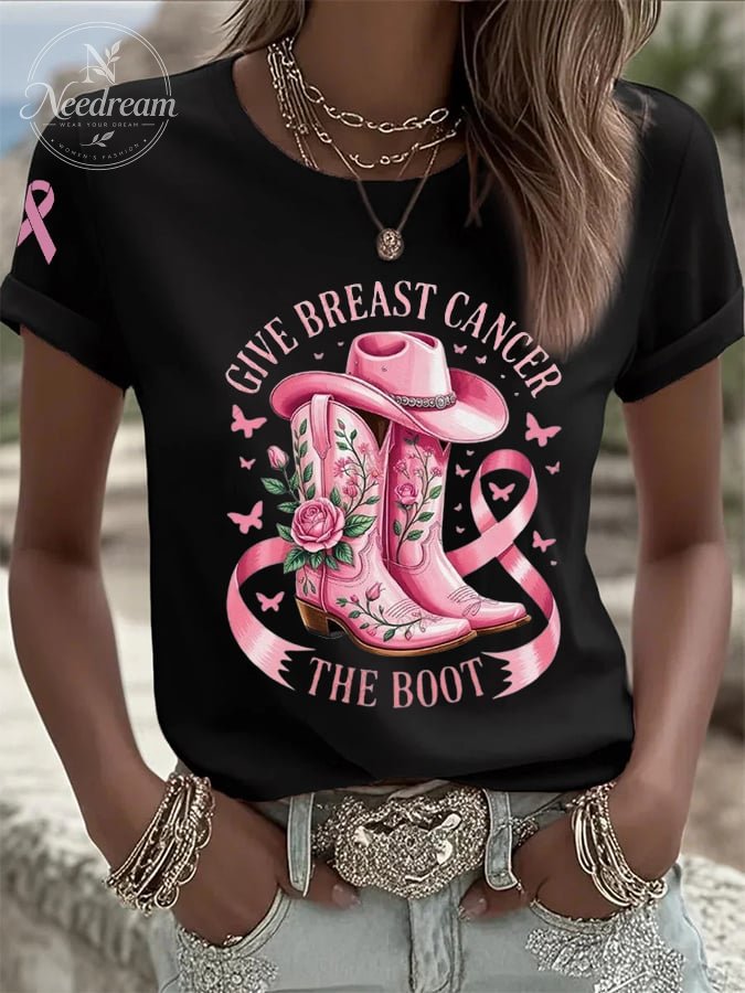 Women's Casual  pink  T-Shirt