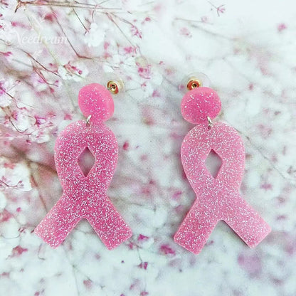 Caring For HIV Red Ribbon Earrings