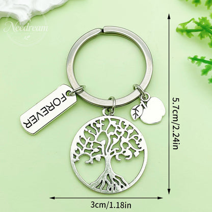 Pink Ribbon Breast Keychain