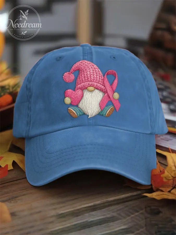 Breast Cancer Awareness Print Baseball Cap