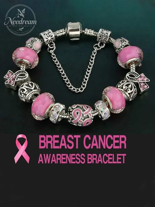 Breast Cancer Awareness Bracelet