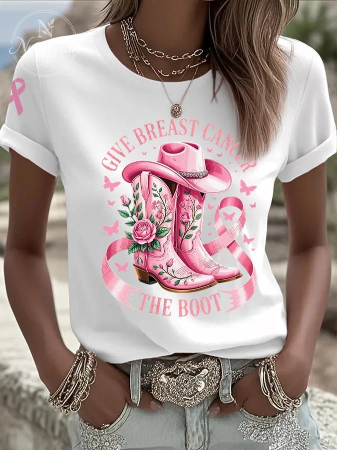 Women's Casual  pink  T-Shirt