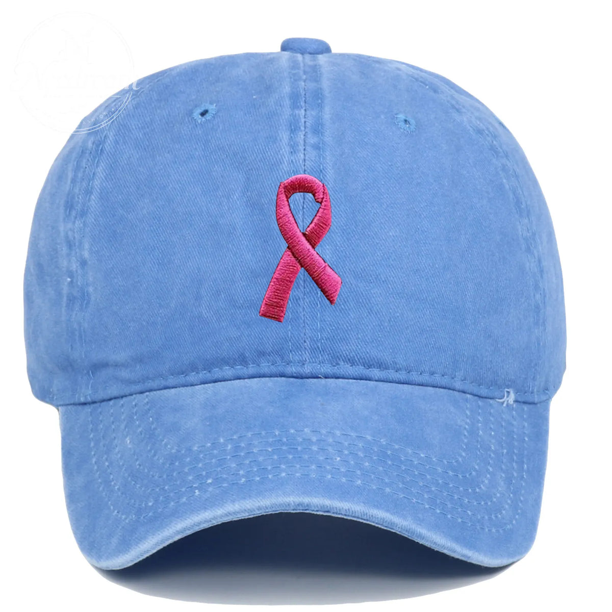 Pink October Breast Cancer Fans Embroidered Hat