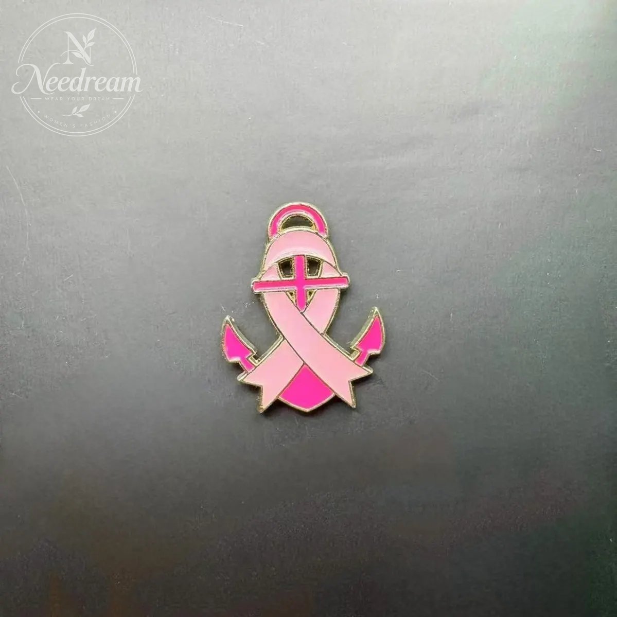 Breast Prevention And Treatment Badge, Promotional Logo, Care Brooch