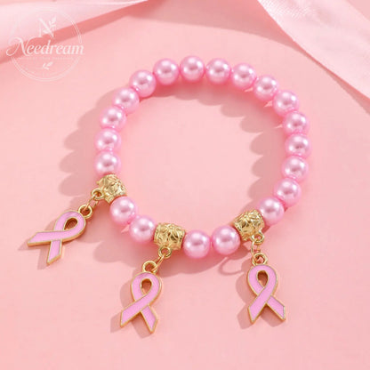 AIDS Breast Prevention Badge Necklace