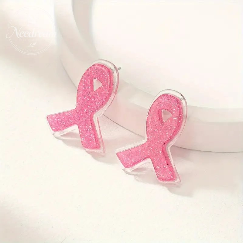 Caring For HIV Red Ribbon Earrings