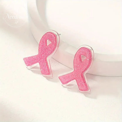 Caring For HIV Red Ribbon Earrings
