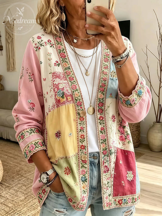 Women's Casual Long-Sleeve Button-Front Cardigan