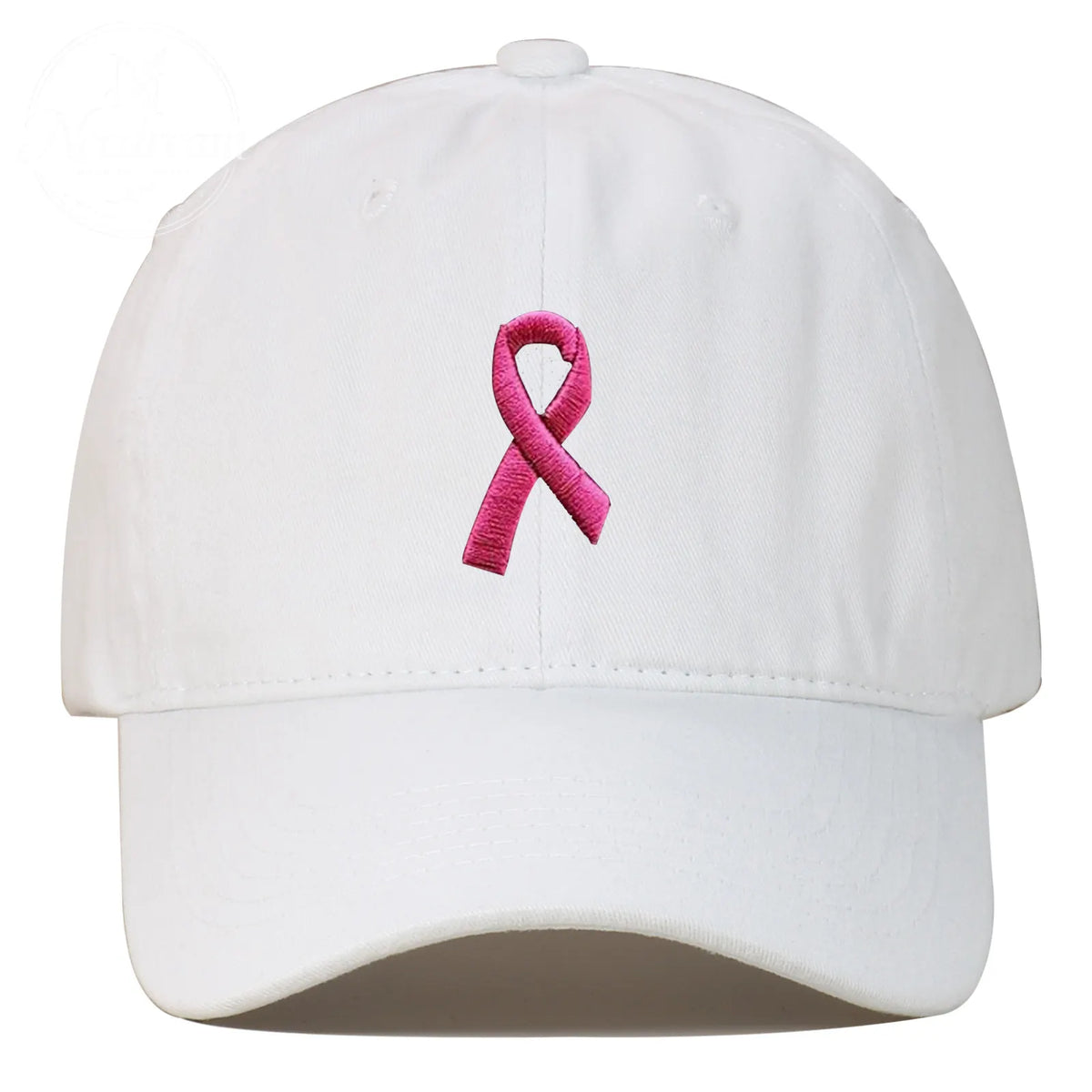 Pink October Breast Cancer Fans Embroidered Hat
