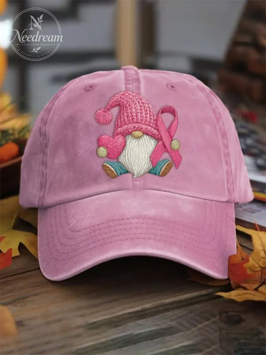Breast Cancer Awareness Print Baseball Cap