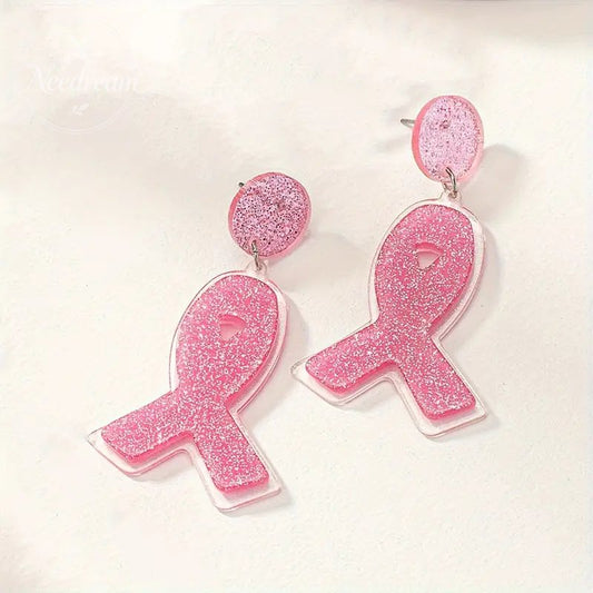 Caring For HIV Red Ribbon Earrings