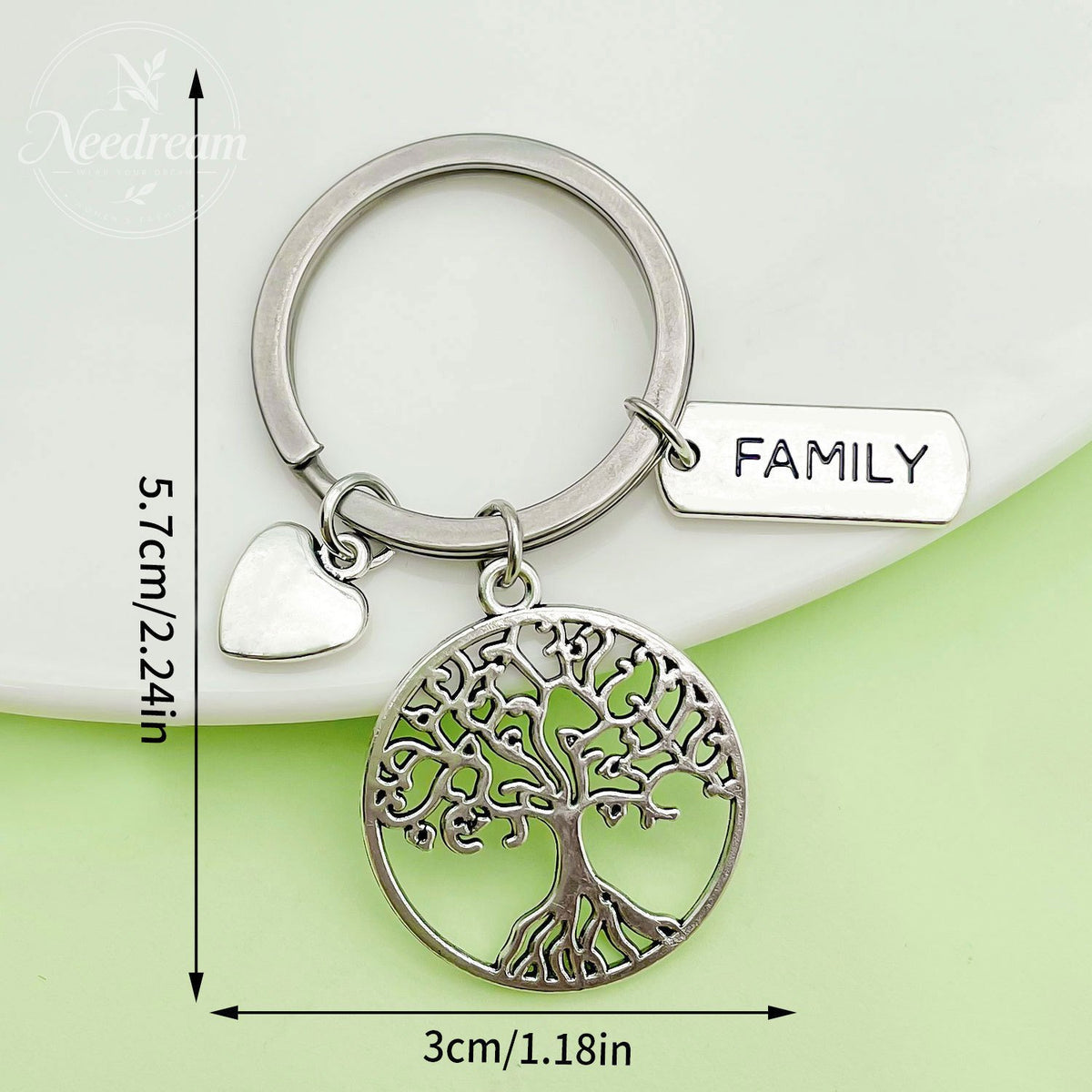 Pink Ribbon Breast Keychain